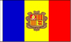 Andorra Table Flags